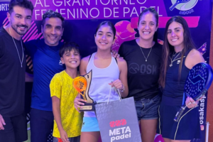 campeona en la exigente categoría Tercera de Padel